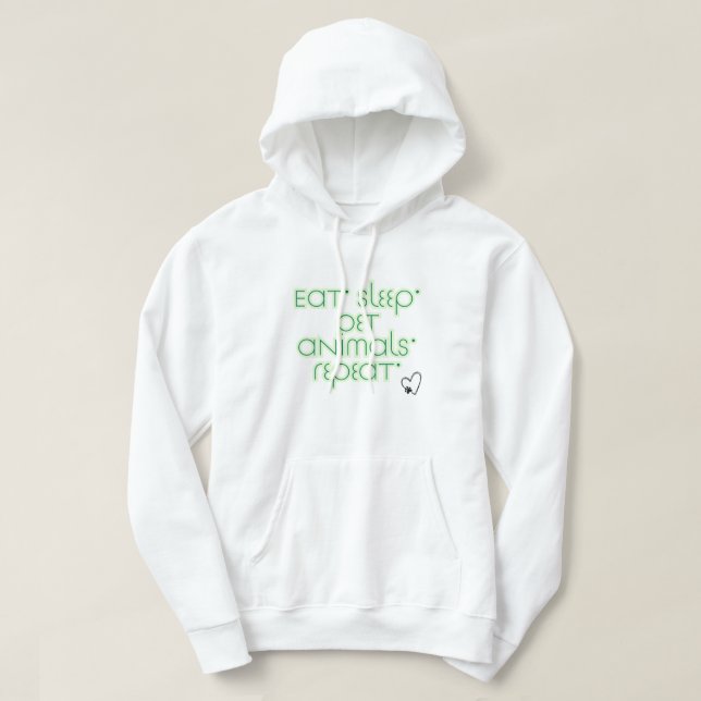 Sudadera Funny Animal Lover Hoodie (Diseño del anverso)