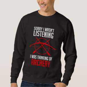 Sudadera Funny Archer de tiro al arco de tiro con arco