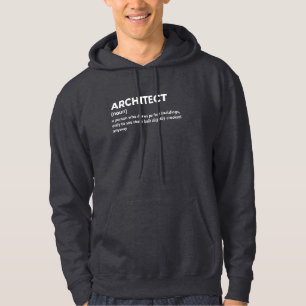 Sudadera Funny Architect Definition Hoodie