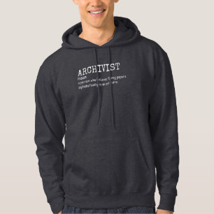 Sudadera Funny Archivist Definition Hoodie
