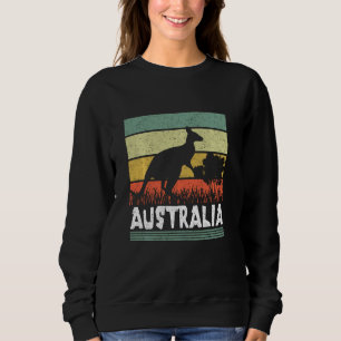 Sudadera Funny Australia Day Funny Australian Kangaroo Vint