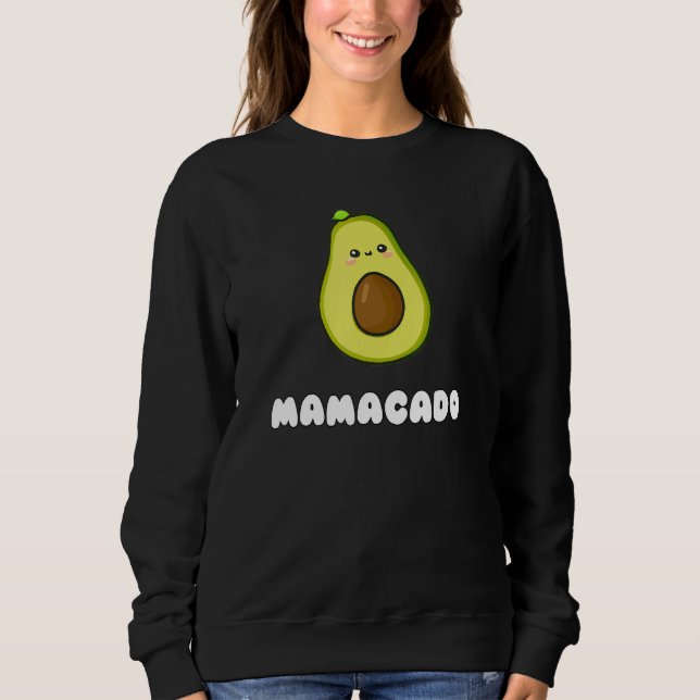 Sudadera Funny Avocado Mamacado Cute Pun Avocado (Anverso)