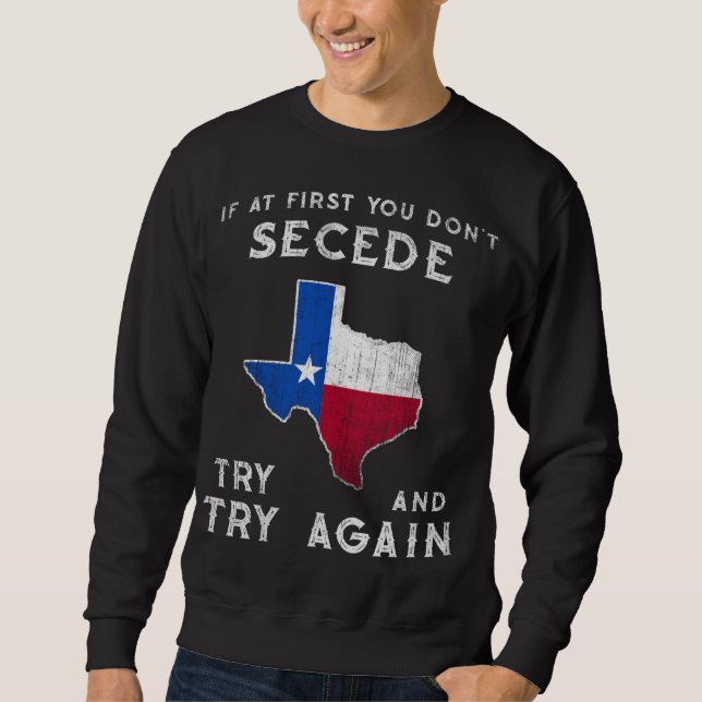 Sudadera Funny bandera de Texas Orgullosa Motivando al equi (Anverso)