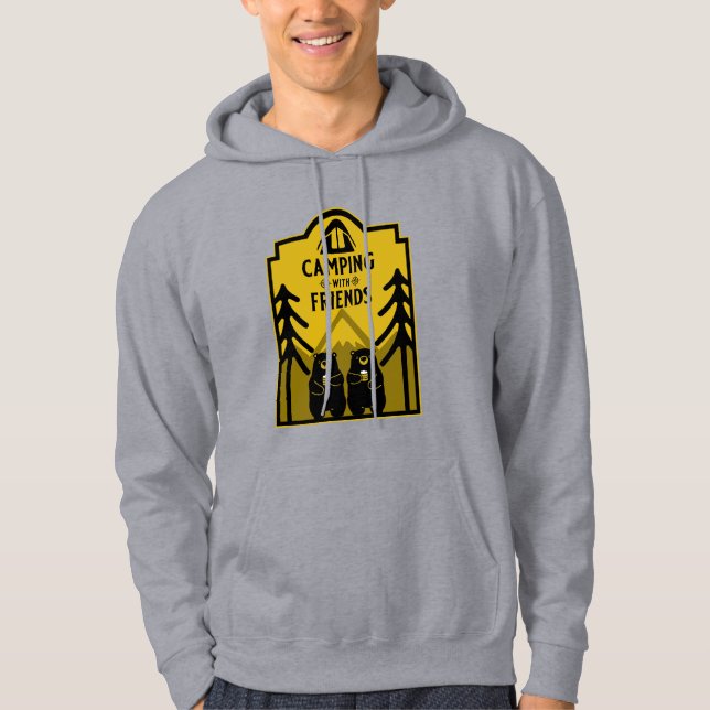 Sudadera Funny Bear Camp Adventure Canada (Anverso)