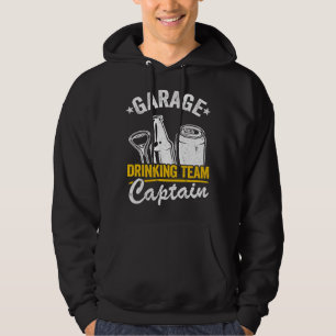 Sudadera Funny Beer Garage Drinker Garage Dragage Team Cap