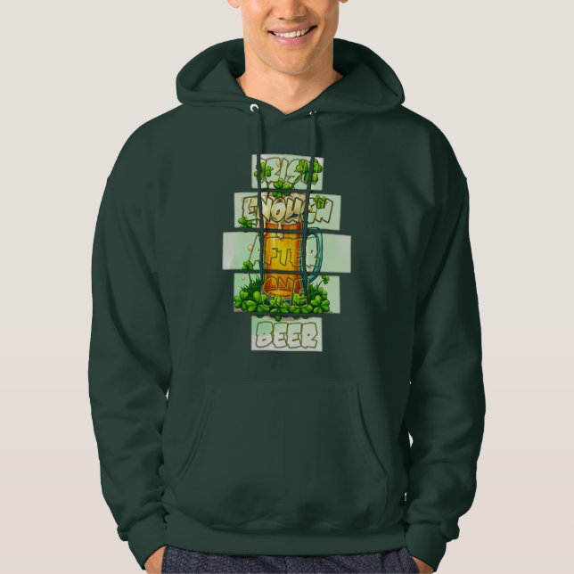 Sudadera Funny Beer St Patrick’s Day Shirt – moletom (Anverso)