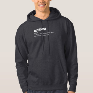 Sudadera Funny Botanist Definition Hoodie