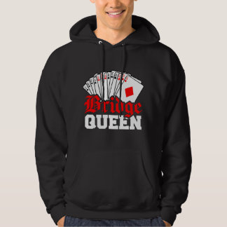 Sudadera Funny Bridge Card Game Lover Bridge Queen for Wome
