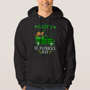 Sudadera Funny Buffalo Plaid Green Truck Cougar St Patrick