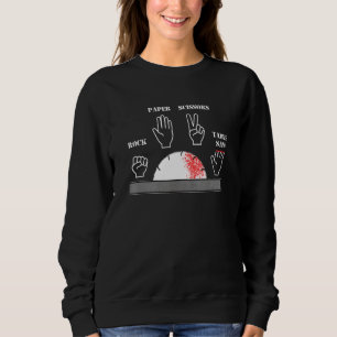 Sudadera Funny Carpenter Chiste Rock Paper Scissors Table S