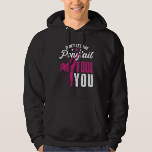 Sudadera Funny Chica de cola de ponitail Karate Taekwondo J