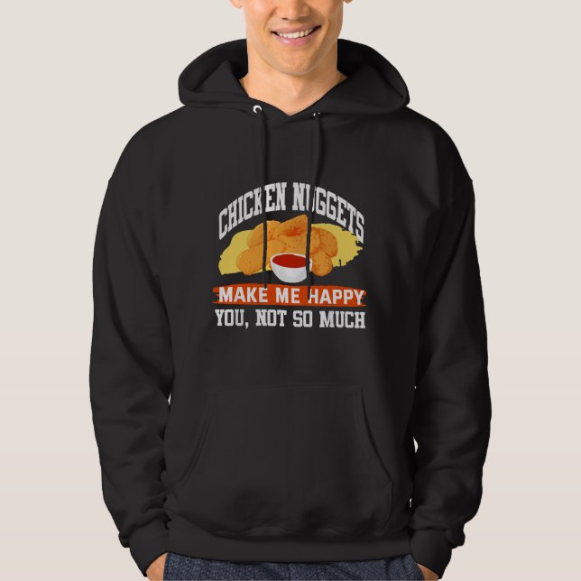 Sudadera Funny Chicken Nuggets Sarcastic Fried Chicken Love (Anverso)