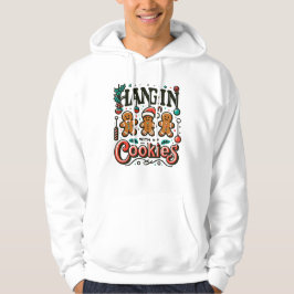 Sudadera Funny Christmas Cookie Gingerbread Illustration 