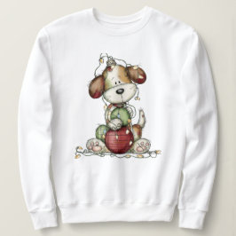 Sudadera Funny Christmas Pup Holiday Sweatshirt
