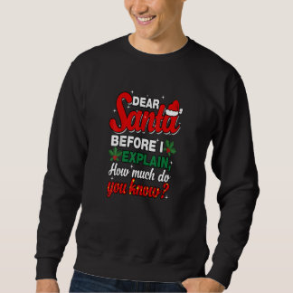Sudadera Funny Christmas Santa Matching Family Christmas