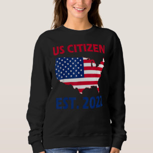Sudadera Funny Ciudadano Estadounidense 2021 4 De Julio Gua