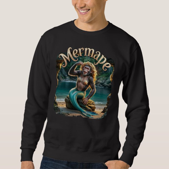 Sudadera Funny creacion de combo fotográfico de Mermape (Anverso)