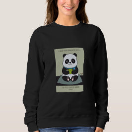 Sudadera Funny Custom Sarcastic Panda Opinion Coworker Gift