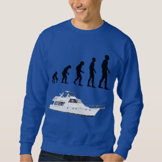 Sudadera Funny Customizable Evolution & Boating Sweatshirt
