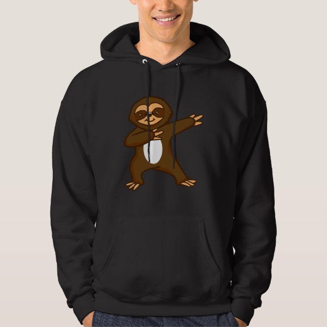 Sudadera Funny Cute Sloth Dabbing Appartal (Anverso)