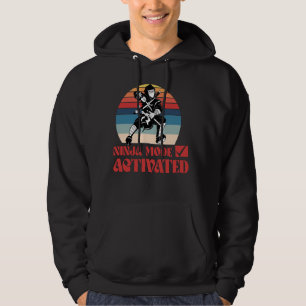 Sudadera Funny de guerrero activado en modo Ninja