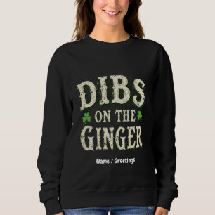 Sudadera Funny Día de San Patricio "se mete en el dedo"
