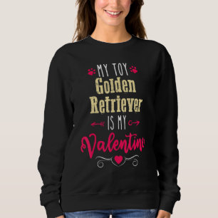 Sudadera Funny Día de San Valentín Golden Retriever ValentD