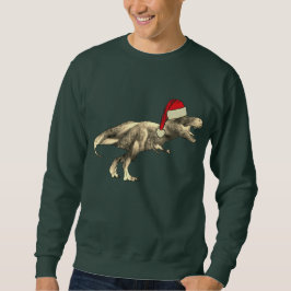 Sudadera Funny Dinosaur T-Rex Santa Navidades
