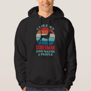 Sudadera Funny Doberman 207