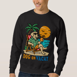 Sudadera Funny Dog on Vacation T-Shirt | Cute Summer