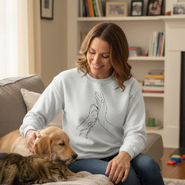 Sudadera Funny Dog Treat Dealer Dog Mom Shirt for Women