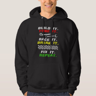 Sudadera Funny Drag Race Race Mechanic Car Fan Motorsport