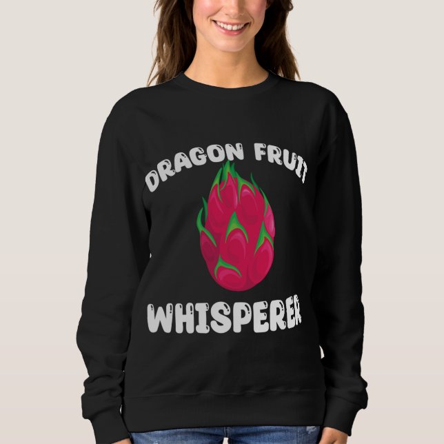 Sudadera Funny Dragon Fruit Whisperer Apparthotel Comida tr (Anverso)