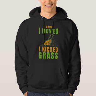 Sudadera Funny Ducha De Césped Llegué Y Se Trasladó El Césp