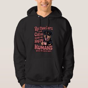 Sudadera Funny dueña de rottweiler mamá linda perro rota