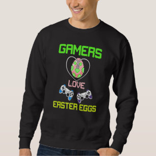 Sudadera Funny E Es Para Disfrutar De Videojuegos De Pascua
