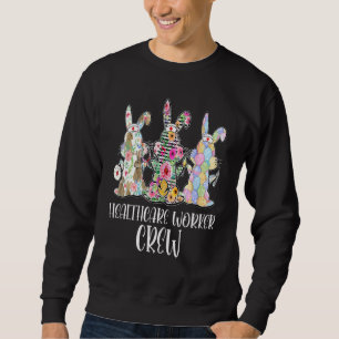 Sudadera Funny Easter Bunnies Trabajador de Salud Stetho