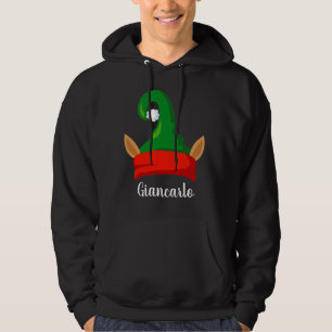 Sudadera Funny elf ears rojo verde gorra personalizado