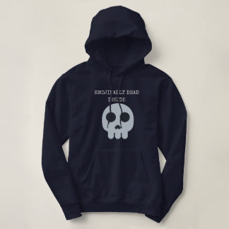 Sudadera Funny emoji del cráneo oscuro