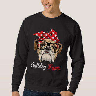Sudadera Funny English Bulldog Mama for Bulldog Lovers