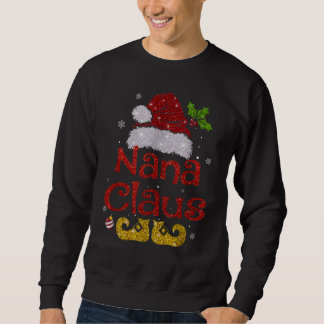 Sudadera Funny familia de Navidades Santa Nana Claus