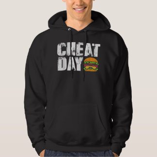 Sudadera Funny Fast Food Hamburger Cheeseburger Cheat Day