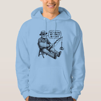 Sudadera Funny Fisherman “Cast” Excuse Hoodie