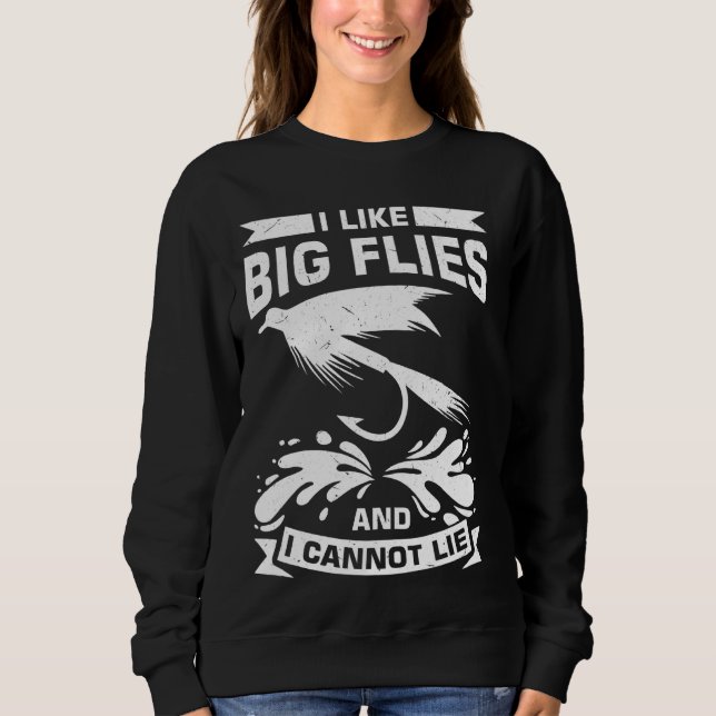 Sudadera Funny Fly Tying Pun (Anverso)