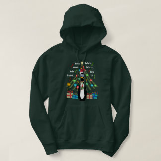 Sudadera Funny Frazzled Penguin Navidades Carol