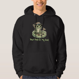 Sudadera Funny Frog Golf - Tu hoyo es mi objetivo