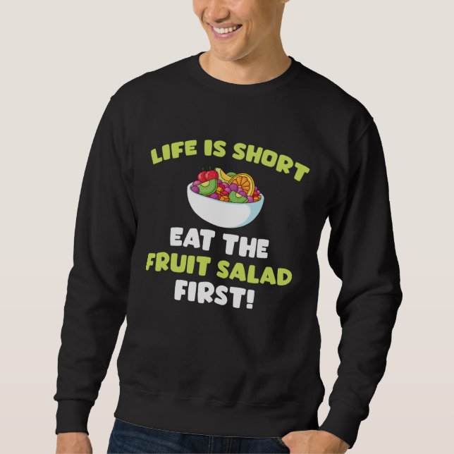 Sudadera Funny Fruit Salad Costume For Fruits Lovers (Anverso)