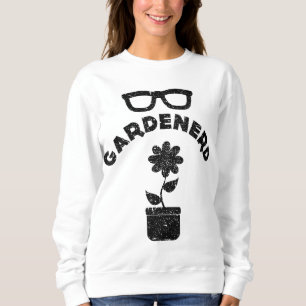 Sudadera Funny Garden Nerd Gardener Nerd Meme Cita diciendo
