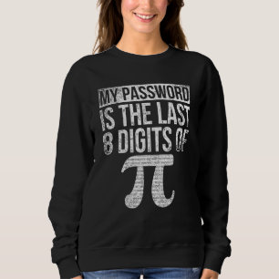 Sudadera Funny Geek Math Teacher Pi Número Científico Nerd