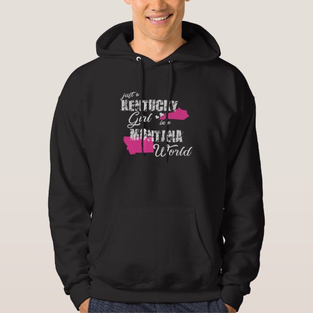 Sudadera Funny Gifts Kentucky Shirt Just a Kentucky girl in (Anverso)